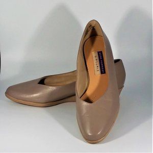 Hush Puppies Casuals Nude Leather Low Pump Sz 9M